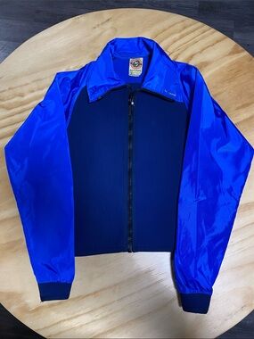 Men's Blue Ski & Snowboard Jacket with Full Zip - made in Austria